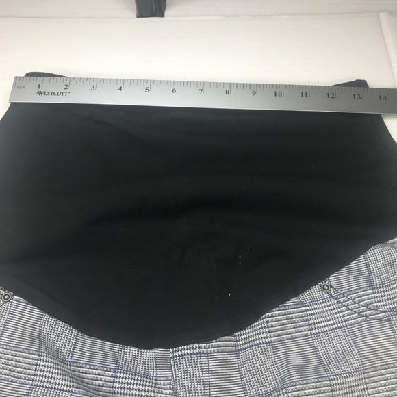 Time And Tru Women's Size Medium 8-10 Maternity Jegging Multicolor Plaid New - Picture 8 of 15